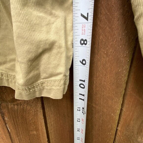 Vans Mens Cargo Shorts Size 28 Beige Cotton Casual Wear With Pockets - Picture 9 of 11